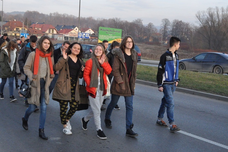 Synaj w Nowym Sączu - procesja