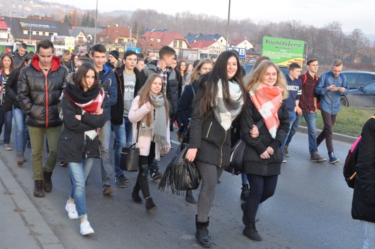 Synaj w Nowym Sączu - procesja