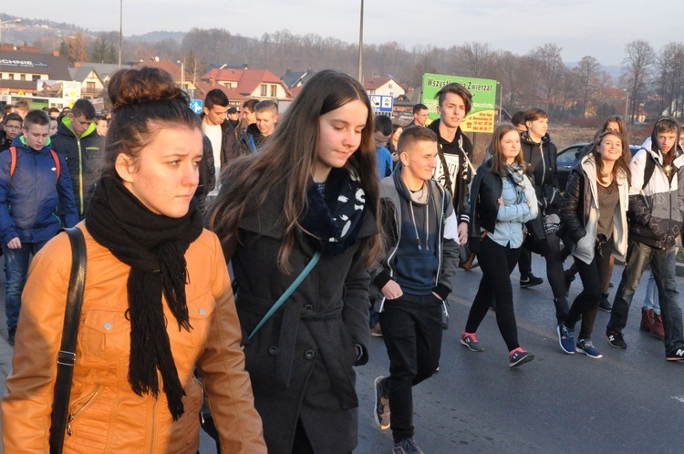 Synaj w Nowym Sączu - procesja