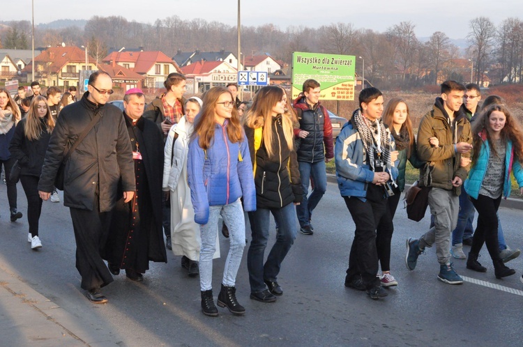 Synaj w Nowym Sączu - procesja