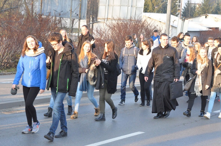 Synaj w Nowym Sączu - procesja
