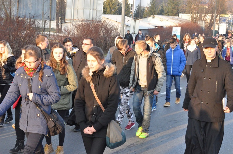 Synaj w Nowym Sączu - procesja