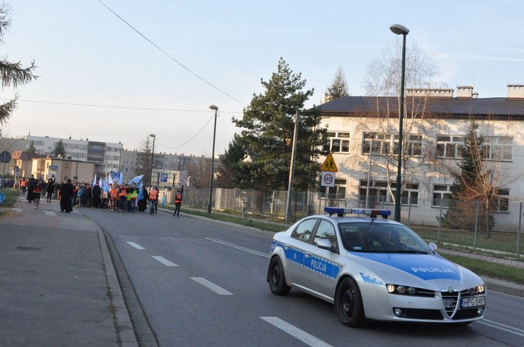 Synaj w Nowym Sączu - procesja