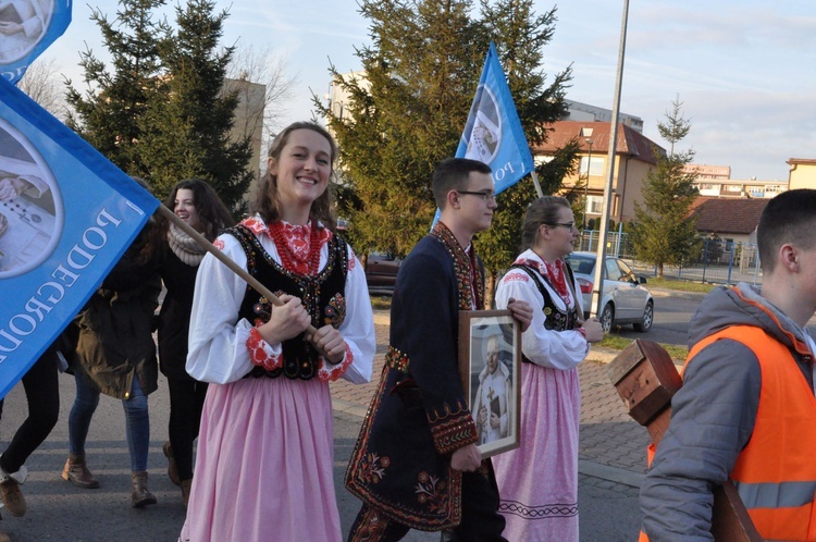 Synaj w Nowym Sączu - procesja