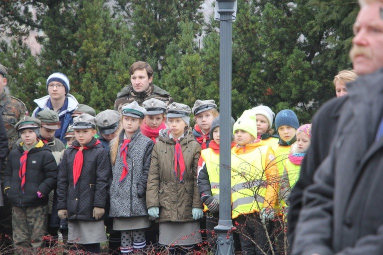 Odsłonięcie pomnika Filipa de Girarda w Żyrardowie
