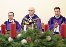 Liturgii w seminarium przewodniczył ks. Dominik Ostrowski.
