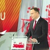 ▲	– Liczę, że będziemy ze sobą rozmawiali, bo dialog może uratować Polskę – mówił prezydent.