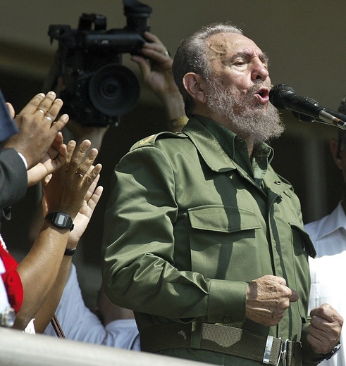Fidel Castro słynął z wielogodzinnych przemówień.