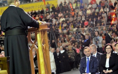 W jubileuszu wzięli udział także przedstawiciele władz państwowych na czele z prezydentem Andrzejem Dudą.