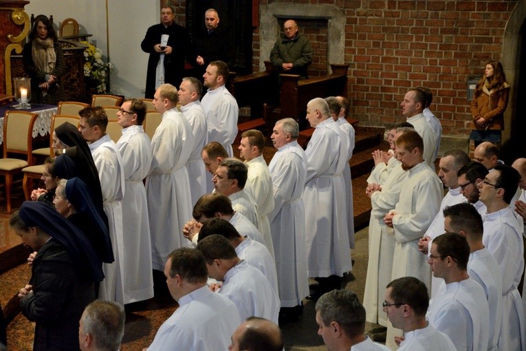Nowo ustanowieni szafarze - Msza św.