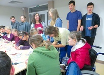 Uczestnicy polsko-ukraińskiego projektu zorganizowanego z okazji 15-lecia współpracy.