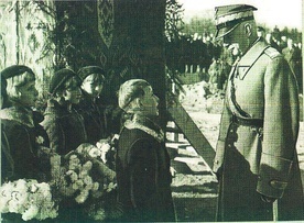 Powitanie gen. Sosnkowskiego w Antoniowie w 1938 r.