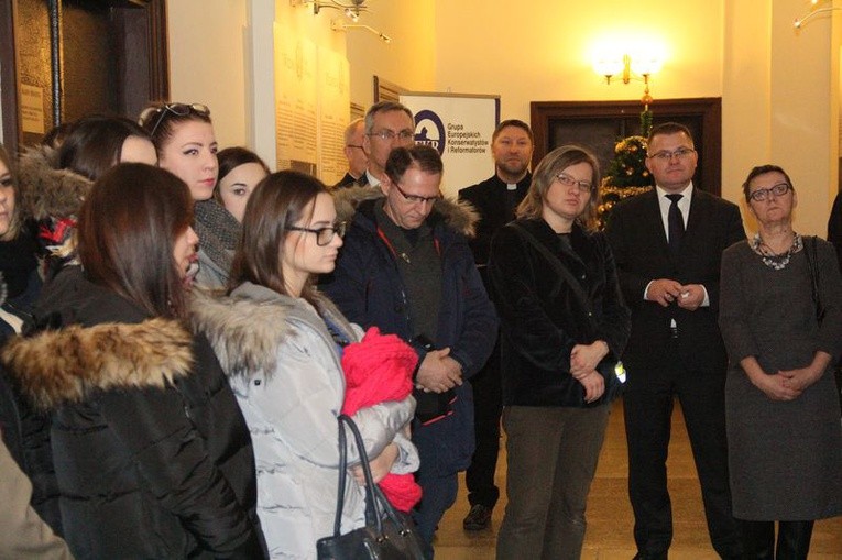 Otwarcie wystawy Wilno Miasto Miłosierdzia