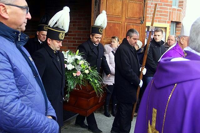 Pogrzeb ofiar wstrząsu w kopalni "Rudna"