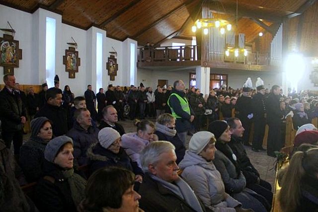 Pogrzeb ofiar wstrząsu w kopalni "Rudna"