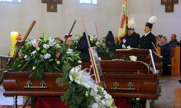 Ostatnie pożegnanie górników z Bolesławca