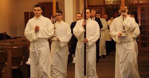 Obłóczyny alumnów IV roku