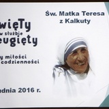 Konkurs o św. Teresie z Kalkuty