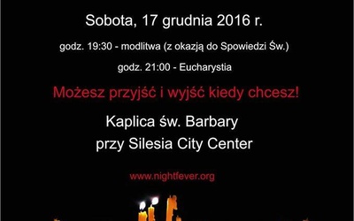 Nightfever i Noc Konfesjonałów, Katowice, 17 grudnia