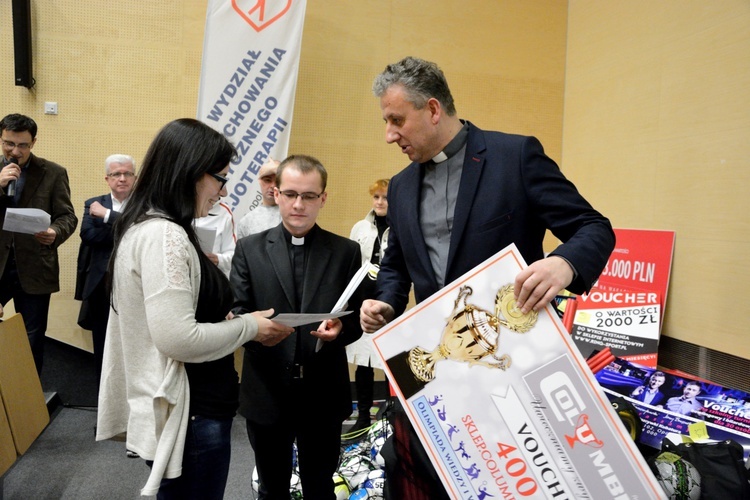 Wręcznie nagród w Olimpiadzie Wiedzy i Wartości w Sporcie