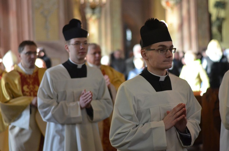 Obłóczyny siedmiu alumnów