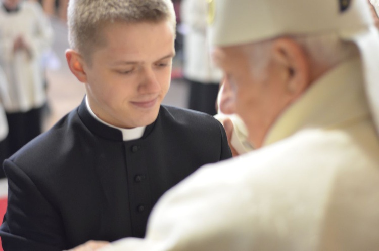 Obłóczyny siedmiu alumnów