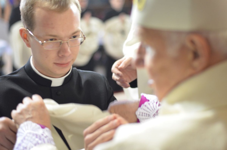 Obłóczyny siedmiu alumnów