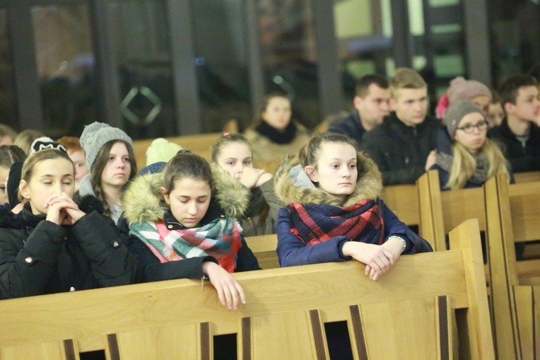 Czuwanie młodych w Jodłowej