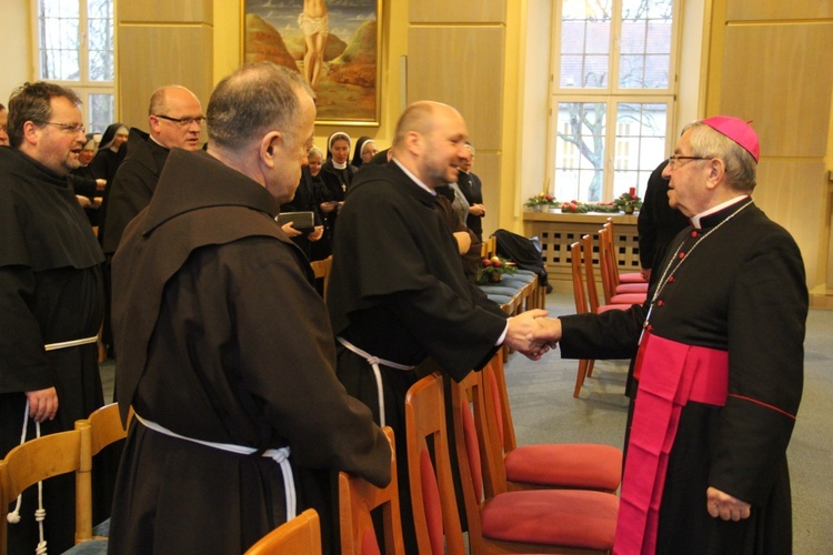 Spotkanie opłatkowe dla osób konsekrowanych