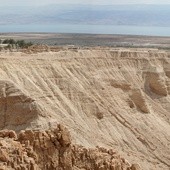 Widok na Qumran