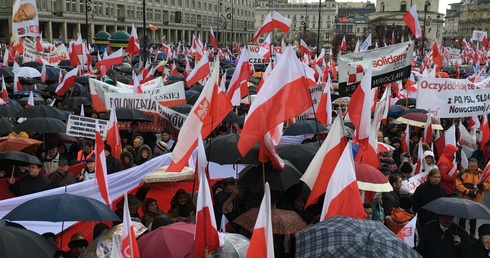 Demonstracje 13 grudnia sparaliżują Warszawę