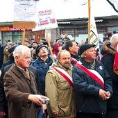 ▲	– Walka o godność dla internowanych trwa do dzisiaj – mówili uczestnicy zjazdu. 