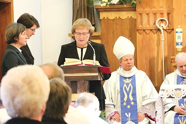 ▲	Mszy św. przewodniczył bp Henryk Tomasik.