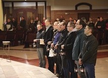 Wspólnota Mężczyzn  na męskich Roratach  w kościele św. Barbary
