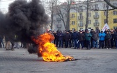 Protest górników KWK Makoszowy