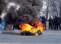 Protest górników KWK Makoszowy