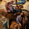 Acisclo Antonio Palomino de Castro y Velasco "Sen św. Józefa", olej na płótnie, ok. 1697 r. Muzeum Prado, Madryt