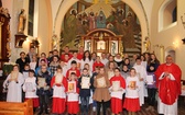 Ministranci z parafii Ducha Świętego Ostrożnicy