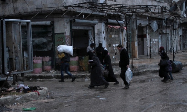 Aleppo, Syria - grudzień 2016
