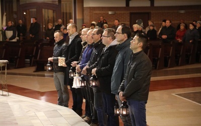 Wspólnota Mężczyzn na Roratach w kościele św. Barbary