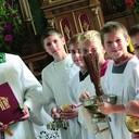 Ministranci z parafii św. Maternusa w Lubomierzu