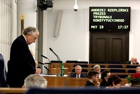 Senat: Ostatnia ustawa PiS w sprawie TK - przyjęta