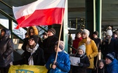 Protest górników w Suszcu