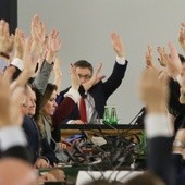 Sejm obradował w Sali Kolumnowej