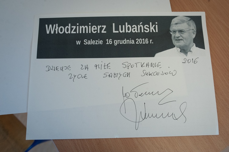 Włodzimierz Lubański w "Salezie"