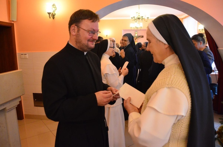 Opłatek sióstr zakonnych 