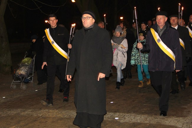 Gwiazdka na deptaku w Radomiu