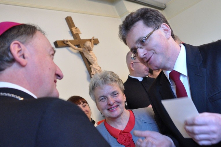 Świeccy u biskupa z kolędą
