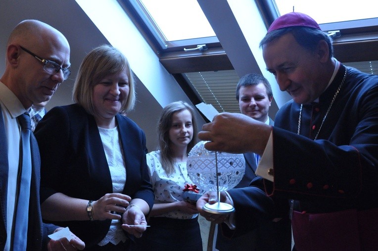 Świeccy u biskupa z kolędą