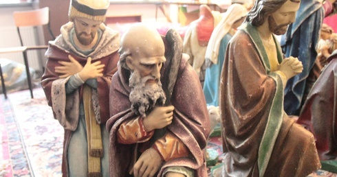 Żywa szopka u franciszkanów